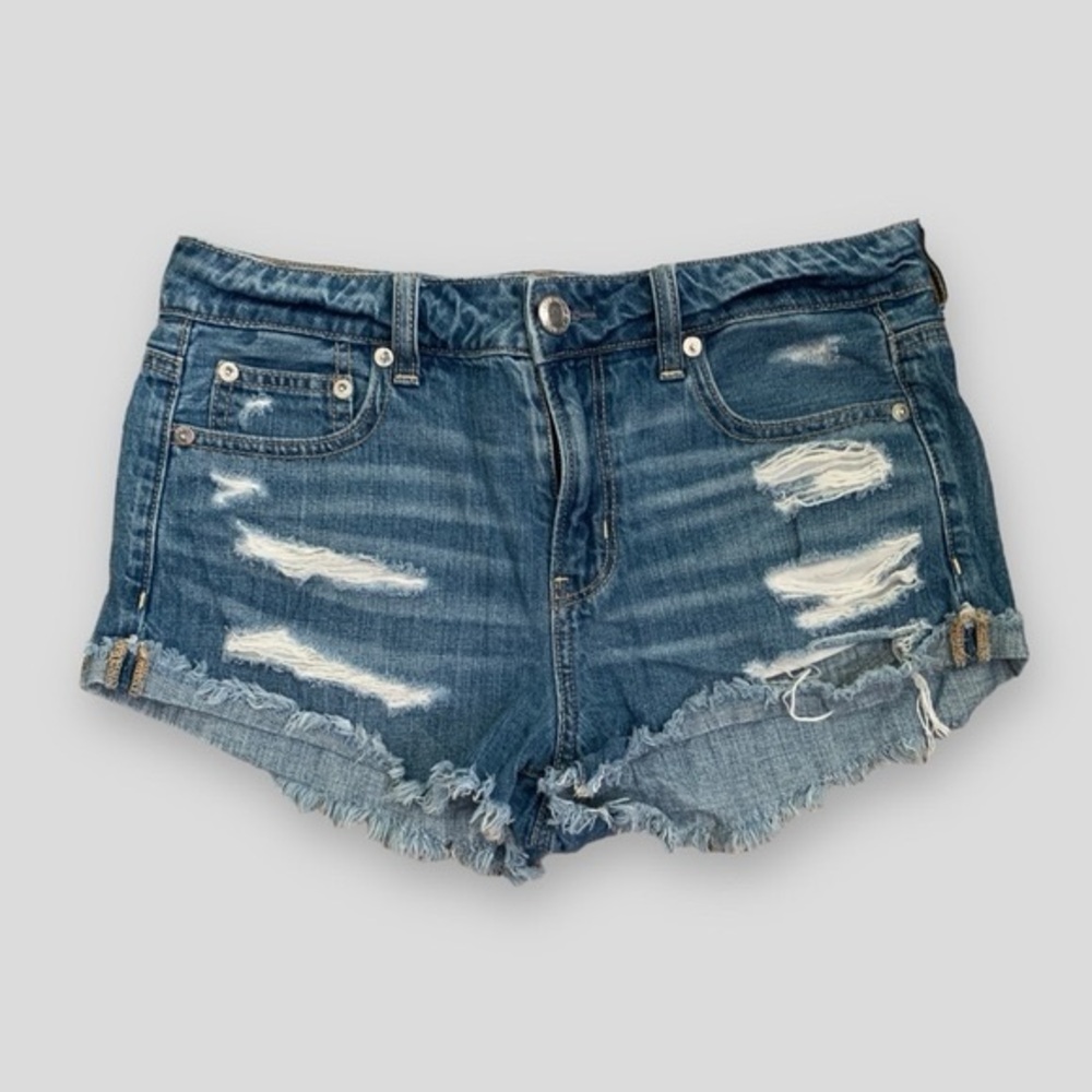 American Eagle Tomgirl Shortie  Jean Shorts